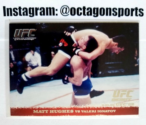 2009 TOPPS UFC ROUND 1 BASE LOT! MATT HUGHES, FORREST GRIFFIN RC!! HALL OF FAME!