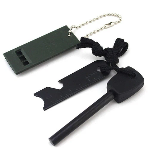 Magnesium Flint Fire Starter – Survival Camping Tool Emergency Outdoor Gear Kit