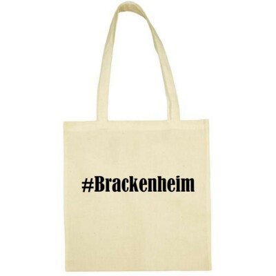 Tasche Beutel Baumwolltasche #Brackenheim Hashtag Einkaufstasche Schulbeutel Bag