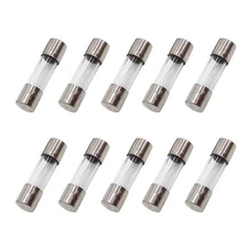10pcs F3al250v 5x20 Mm 3/16 In X 3/4 In 3a Fast Blow Fuse 250v Glass Fuse Fast