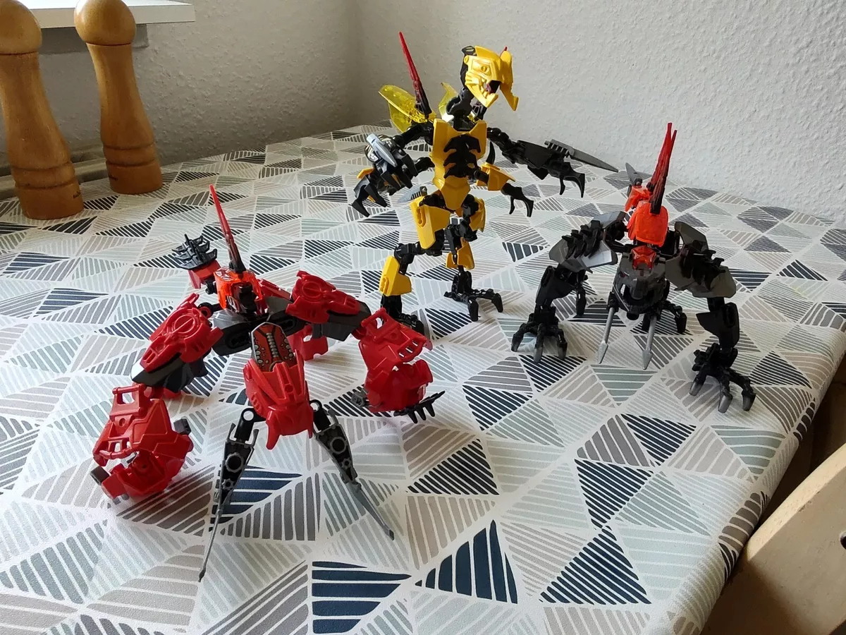 LEGO HERO Factory Raw Jaw 2232 Fangz 2233 1 Waspix 2231 1 eBay