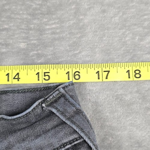 True Religion Mens Jeans 34 Geno Relaxed Slim Gray Denim Flap USA (32x32) *READ* - Picture 9 of 21