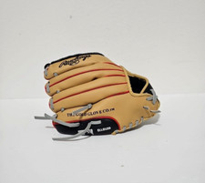 Rawlings Baseball Glove Youth WPL10CBSG Tan Black 10" Left Hand Fit