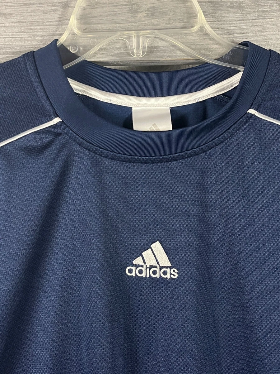 VINTAGE Adidas Center Logo Tank Top Sleeveless Shirt Mens L