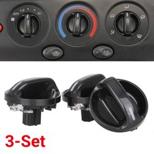 3 Set 559050c010 Air Conditioner Heater Control Knob For 2000-2006 Toyota Tundra