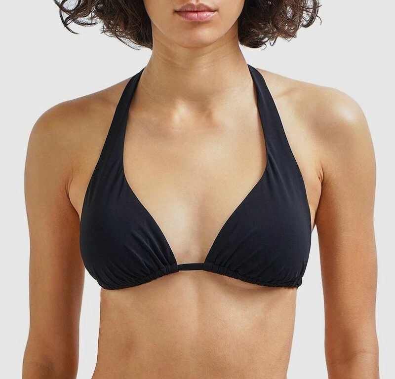 Bikini Dolce & Gabbana Foilé Avec Bande Logo - Taille 2 - Argenté, Petites Imperfections
