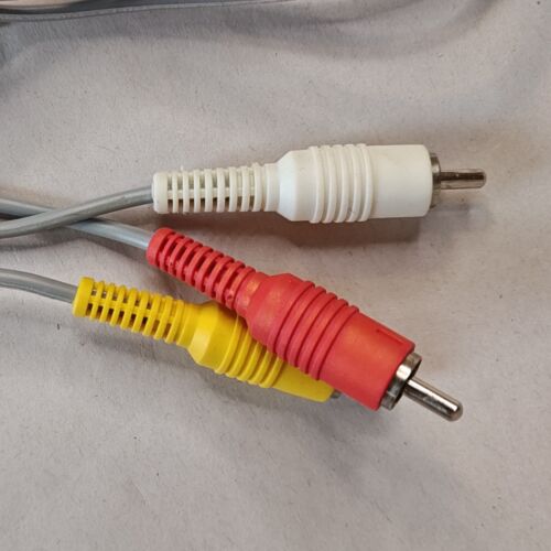 OEM GENUINE Official Nintendo Wii Wii U AV VIDEO COMPOSITE CABLE RVL-009 - Picture 2 of 5