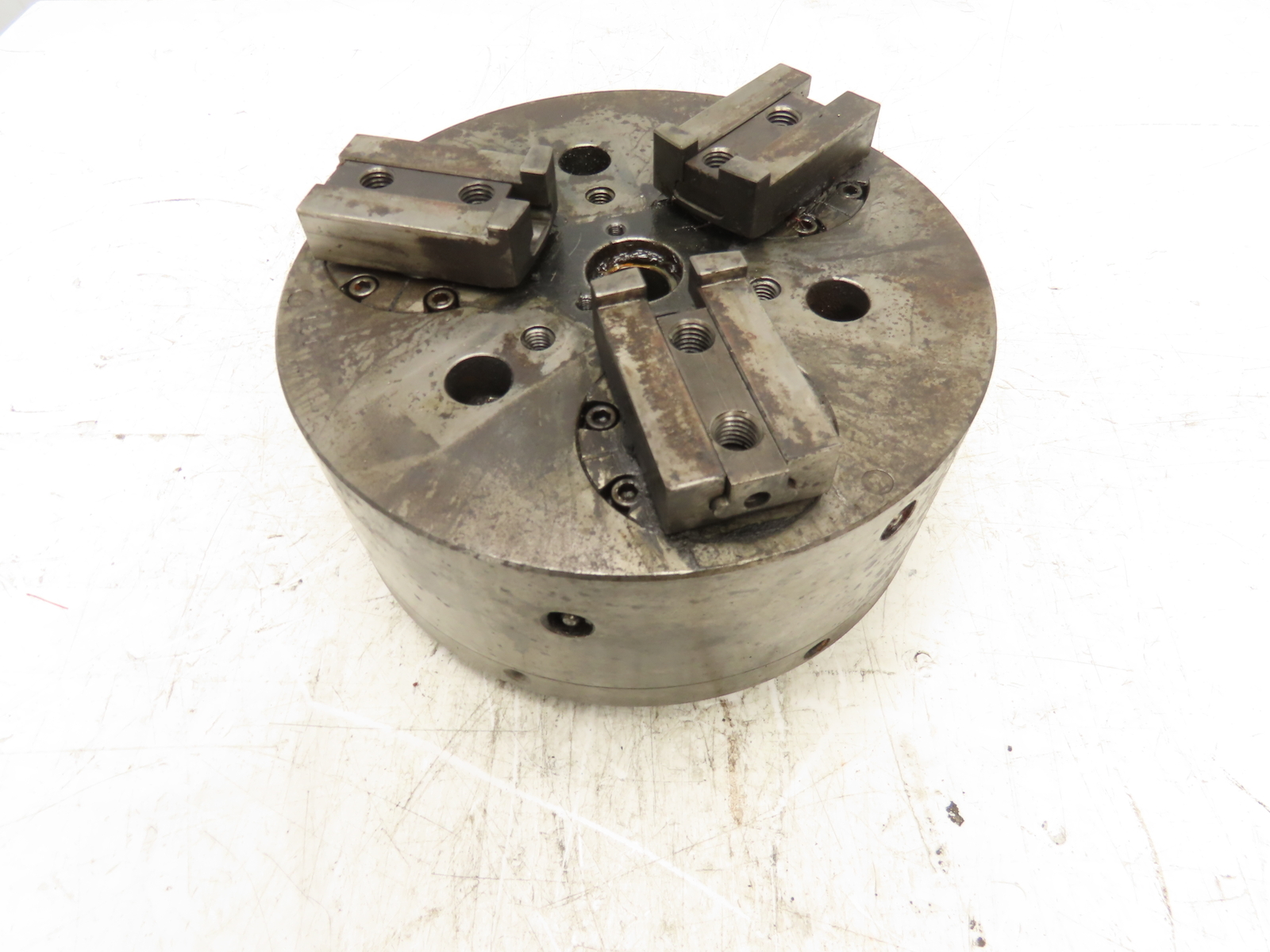 N.A. Woodworth ITW CNC Lathe Power Chuck 3Jaw 11.75" OD eBay