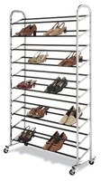 Whitmor 6060-3510 Chrome Supreme 50 Pair Shoe Rack , New, Free Shipping on sale Whitmor 6060-3510 Chrome Supreme 50 Pair Shoe Rack , New, Free Shipping on sale