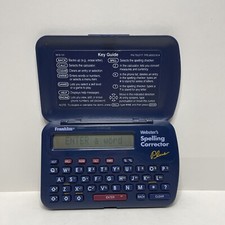 Franklin Websters Spelling Corrector Plus Model Number NCS-101 Dated 1994-1997