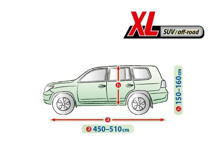 Cubierta de coche resistente impermeable transpirable Toyota Land Cruiser / SAAB 9-4X, 9-7X Foto 2 de 4