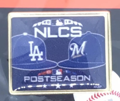 2018 NLCS Dueling Pin #2 DODGERS VS BREWERS