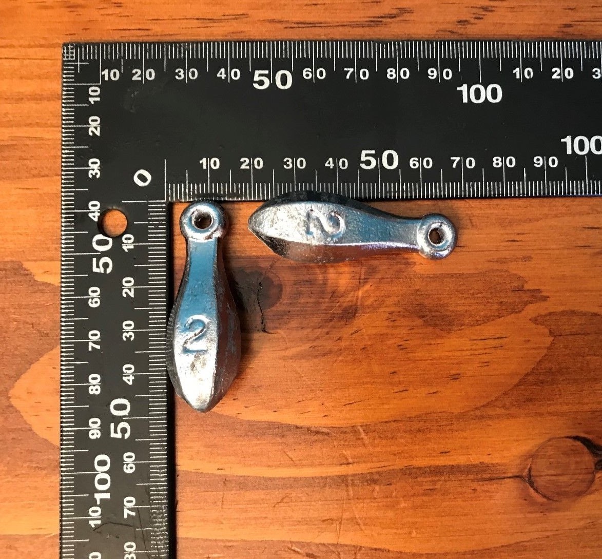 50 x 2oz SNAPPER FISHING SINKERS eBay