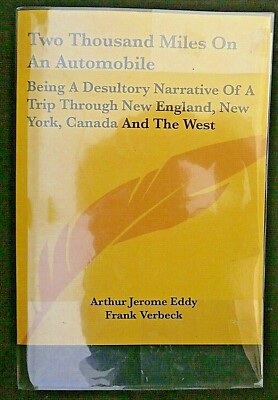 Two Thousand Miles On An Automobile by Eddy and Verbeck