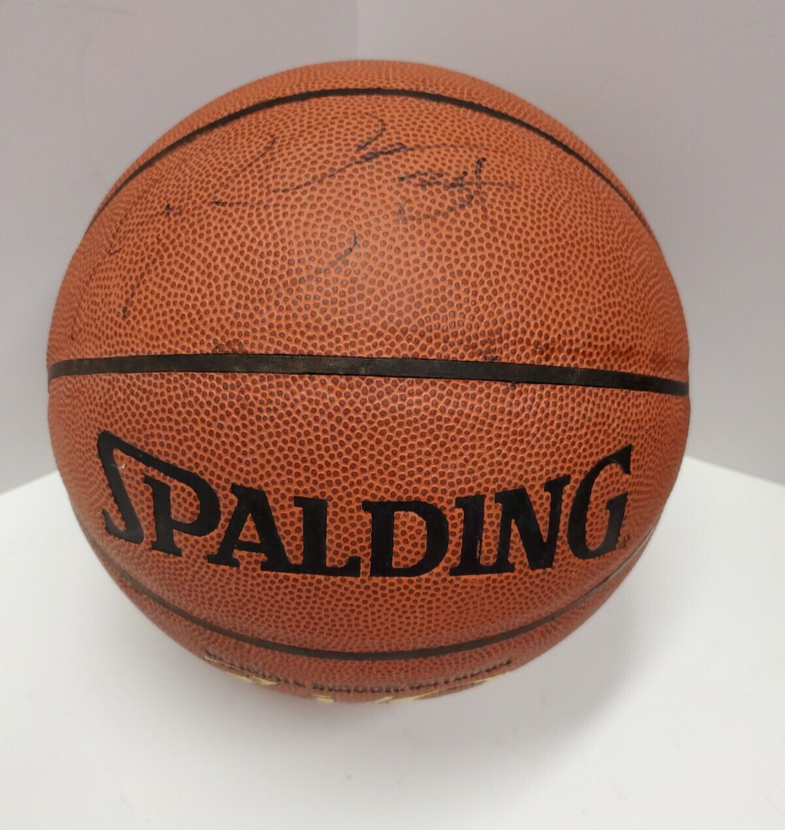 Ray Allen Autograph Signed Game Ball Basketball UConn Huskies Spalding In  Person