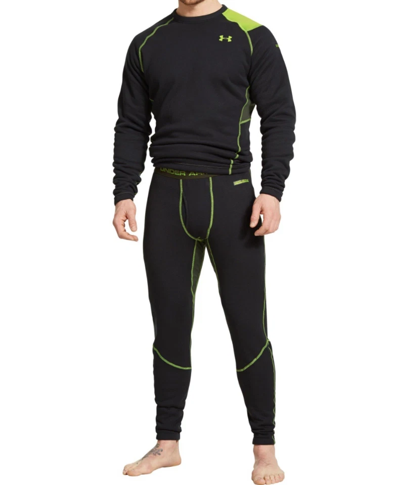 Under Armour 5.0 Scent Control Top And Bottom Base Layer Set-L - Image 3 of 4