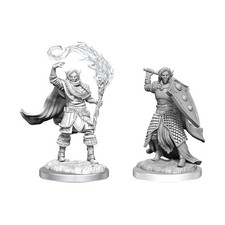 WizKids D D Mini 28mm Elf Male Cleric 2 Pack New