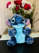 Disney Store Exclusive LILO and STITCH Stitch Stuffed Animal Shaggy Hairy Plush