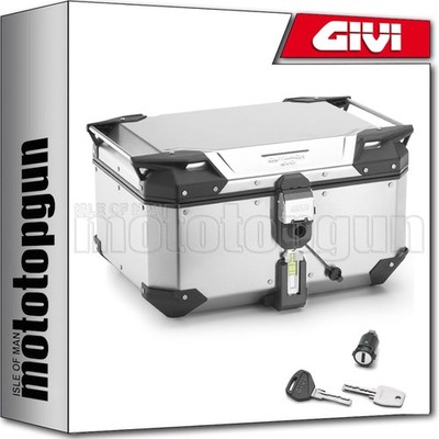 TREKKER OUTBACK EVO SMART ALU TOP CASE 58 LT GIVI SYM MAXSYM TL 500 2020 20