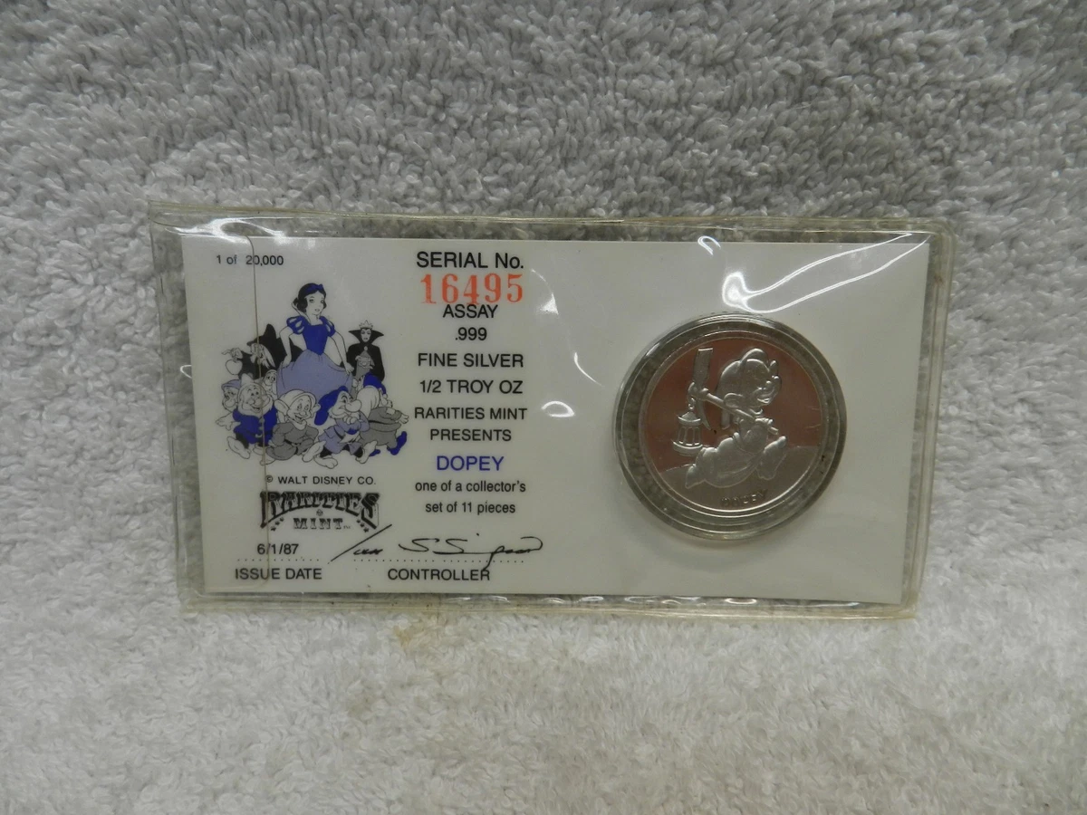 Snow White, Dwarfs Disney Coins (1968-Now) for sale | eBay