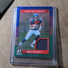 2016 Panini Donruss Optic Will Fuller V #DRT-WF Rookie Threads Houston Texans