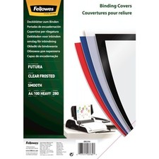 Portadas de Polipropileno Fellowes 5376503/ A4/ 300 Micras/ 100 unidades/ Transp