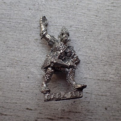Citadel Warhammer Classic 80s C09 Dark Elf Legion Leader OOP