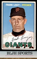 1967 Topps #279 Frank Linzy San Francisco Giants (see pics)