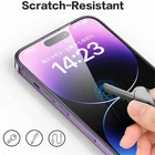 2PCS Clear Tempered Glass Screen Protector for iPhone 17 16 15 14 13 12 Pro Max
