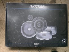 Kicker Component speakers 200w RMS 41QSS674 QS 6.75