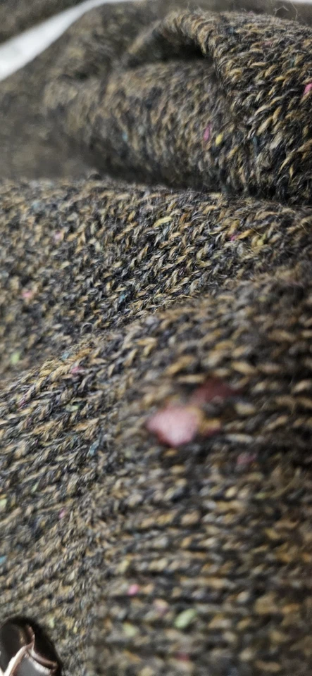 VTG Pendleton Brown Cardigan Wool Sweater Mens XL DAMAGED HOLES XL - Image 4 of 4