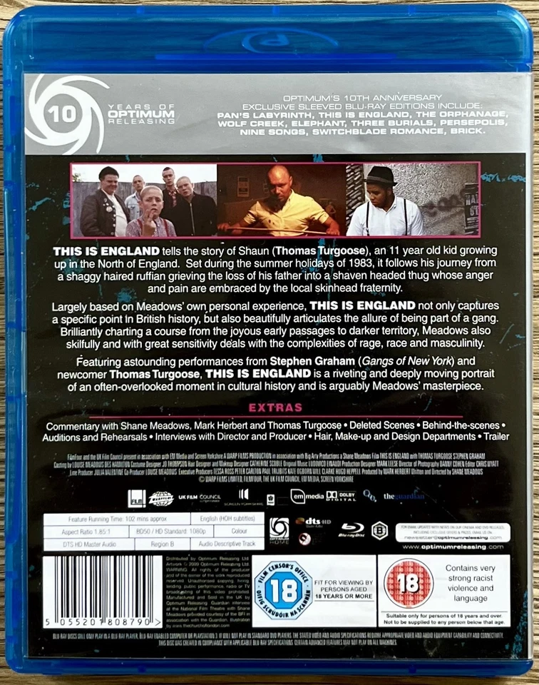 This is England (Blu Ray) - Optimum Release - A Shane Meadows Film - Image 2 of 2