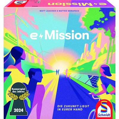 Schmidt e-Mission Brettspiel für 1-4 Spieler (ab 10 Jahre)