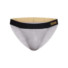 BIKE Athletic Active Jock Brief   Men  s Light Gray Modal Performance Underwear w