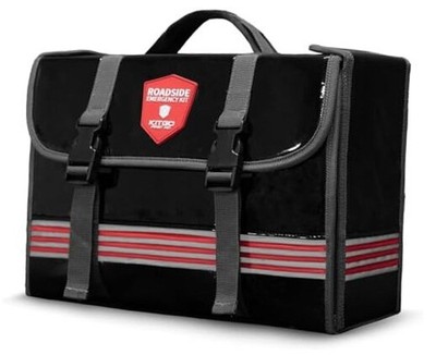 Car Emergency Kit (126 Piece)，Gift for Father Women Friend, Premium Black