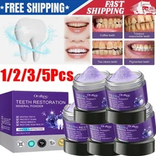 1~5PCS Dental Restoration Mineral Powder, Mineral Tooth Powder, Teeth Whitening
