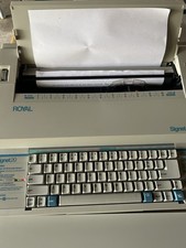 Royal Signet 20 electronic typewriter thumbnail