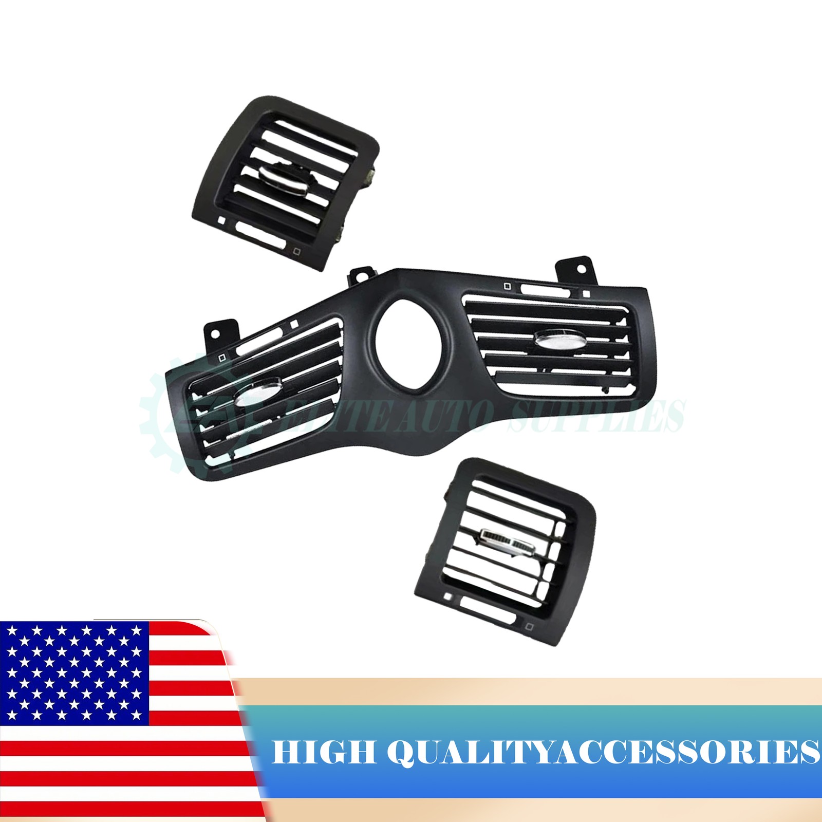 For 2008-2019 Maserati GranTurismo (M145) Dashboard A/C Air Vent Panel Grille