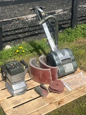 Hiretech HT8 Drum Floor Sander & HT7 Edging Sanding Set 240v