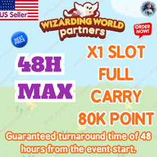 Monopoly go Partner Event - WIZARDING WORLD Full carry 80k Cheapest