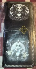 New Nightmare Before Christmas Jack Skellington Billfold Zip Wallet