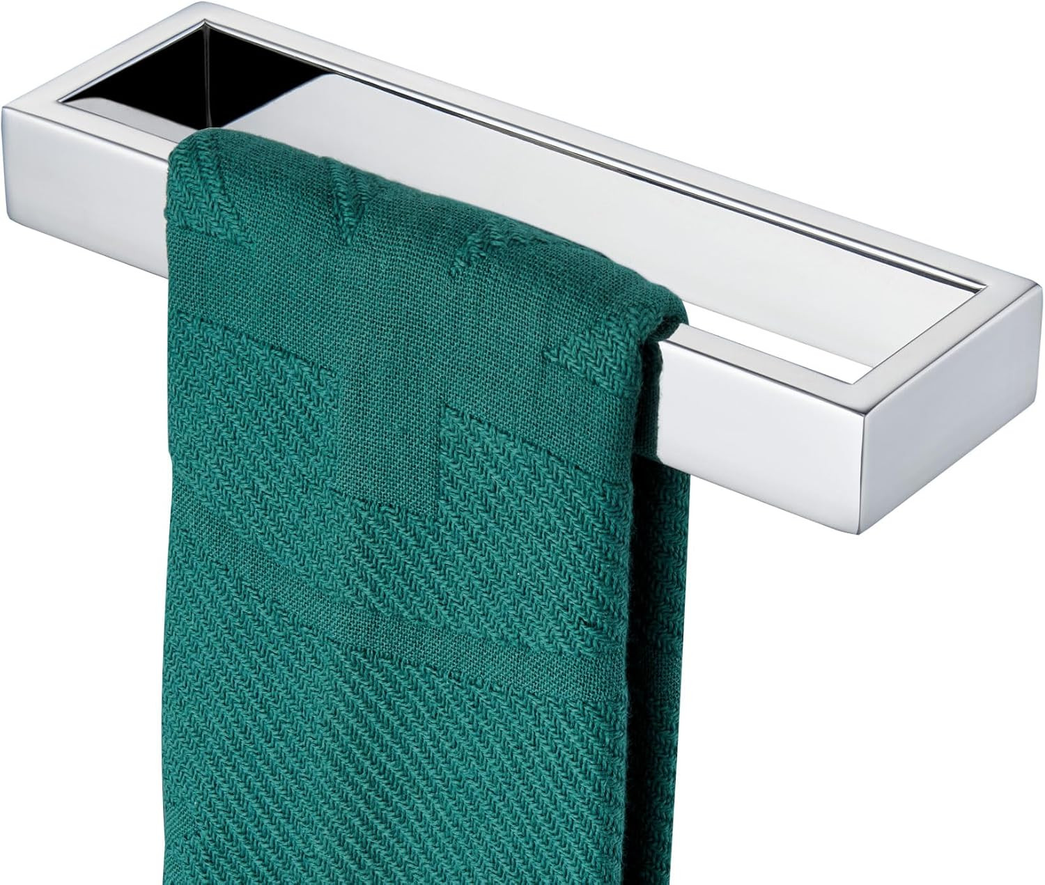 Ring Chrome Hand Towel Bar Rack 9-inch Kitchen Holder Polish