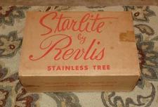 MCM Starlite By Revlis Stainless Aluminum Christmas Tree Green Diamond 3 1/2 ft