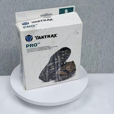 Yaktrax Pro Traction Cleats for Snow and Ice Black Size Small New in Box