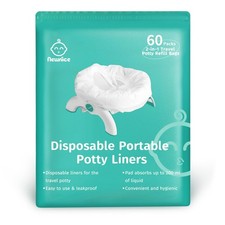 60 Count Disposable Potty Liners for OXO Tot 2in1 Go Potty