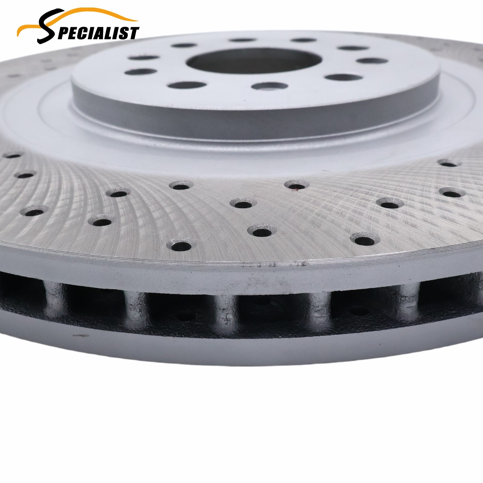 2Pcs Front Brake Rotors For Maserati Ghibli Quattroporte Brake Disc 670030935 US