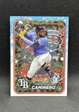 Junior Caminero 2024 Topps Holiday Rookie RC