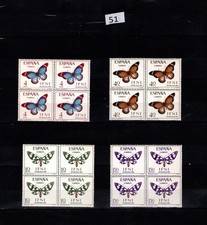 / 4X IFNI - MNH - BUTTERFLIES - INSECTS 