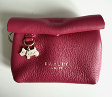 Radley Hoxton Pink Leather Small Coin - Card Purse - New