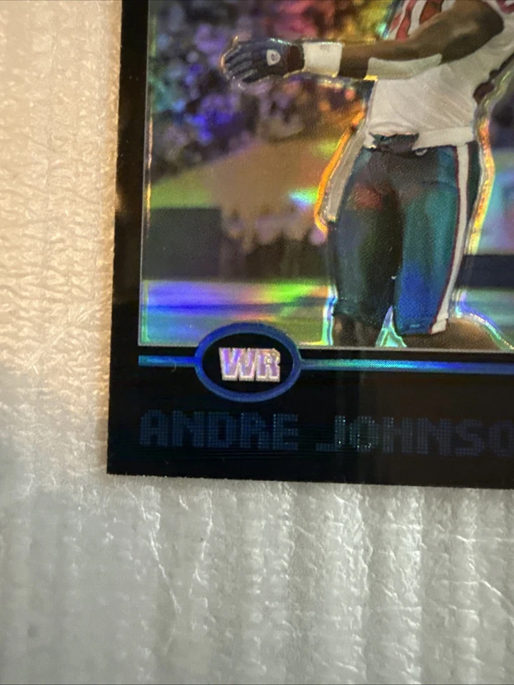 2004 Topps Chrome - Andre Johnson #27 Black Refractor 29/100 - Image 2 of 4